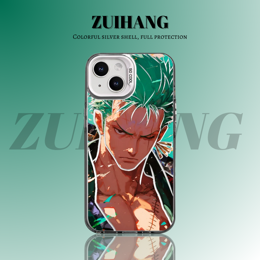 海賊王彩銀防摔手機殼-CASEZONE