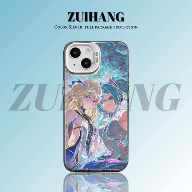 鳴潮彩銀防摔手機殼-CASEZONE