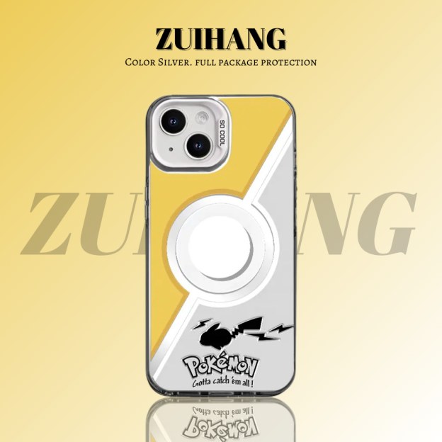 寶可夢彩銀防摔手機殼-CASEZONE