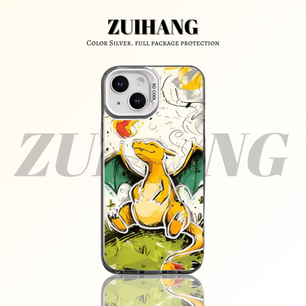 寶可夢彩銀防摔手機殼-CASEZONE