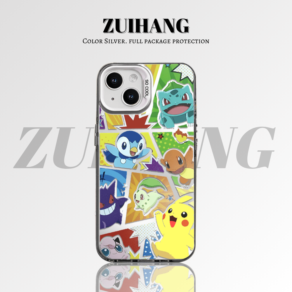 寶可夢彩銀防摔手機殼-CASEZONE