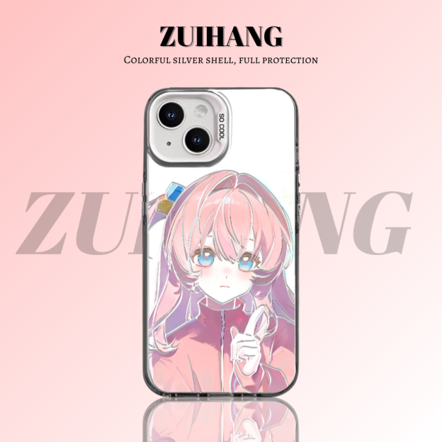 孤獨搖滾彩銀防摔手機殼-CASEZONE