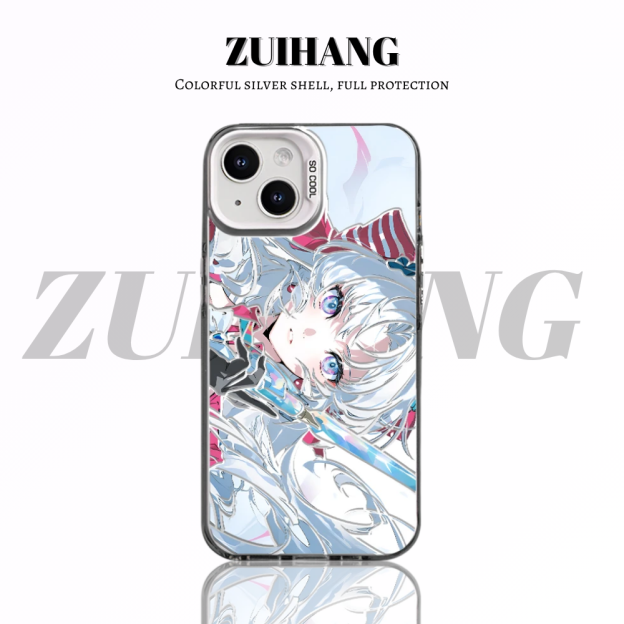 鳴潮彩銀防摔手機殼-CASEZONE