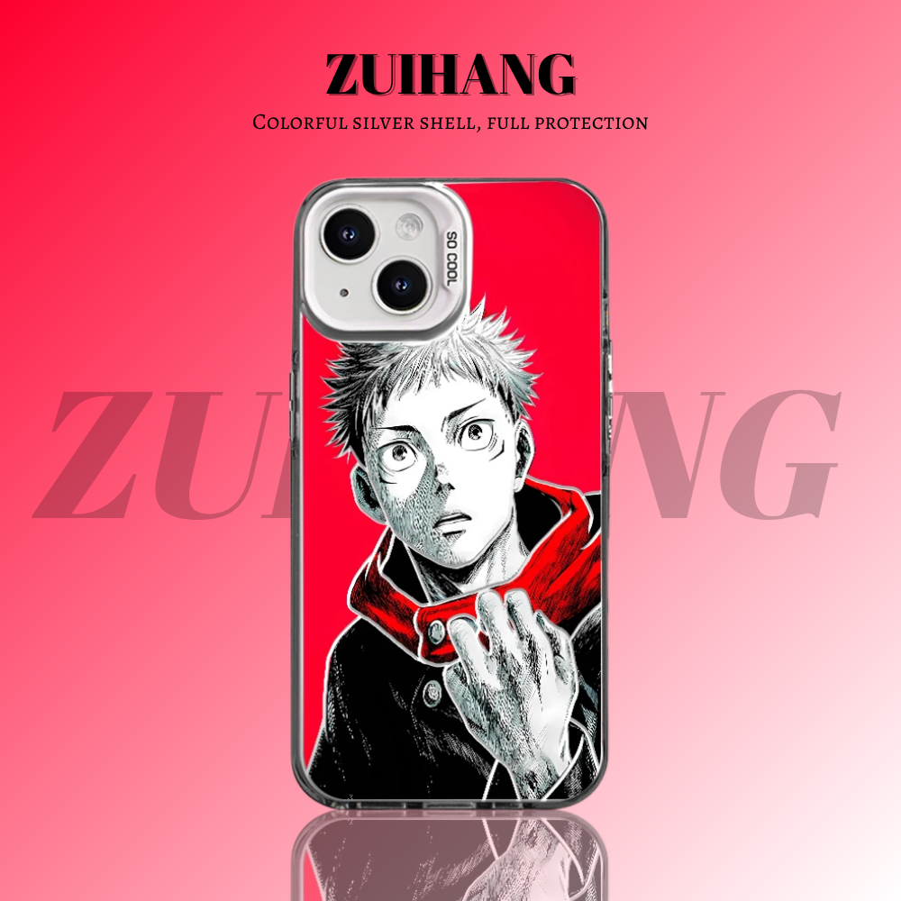 咒術迴戰彩銀防摔手機殼-CASEZONE