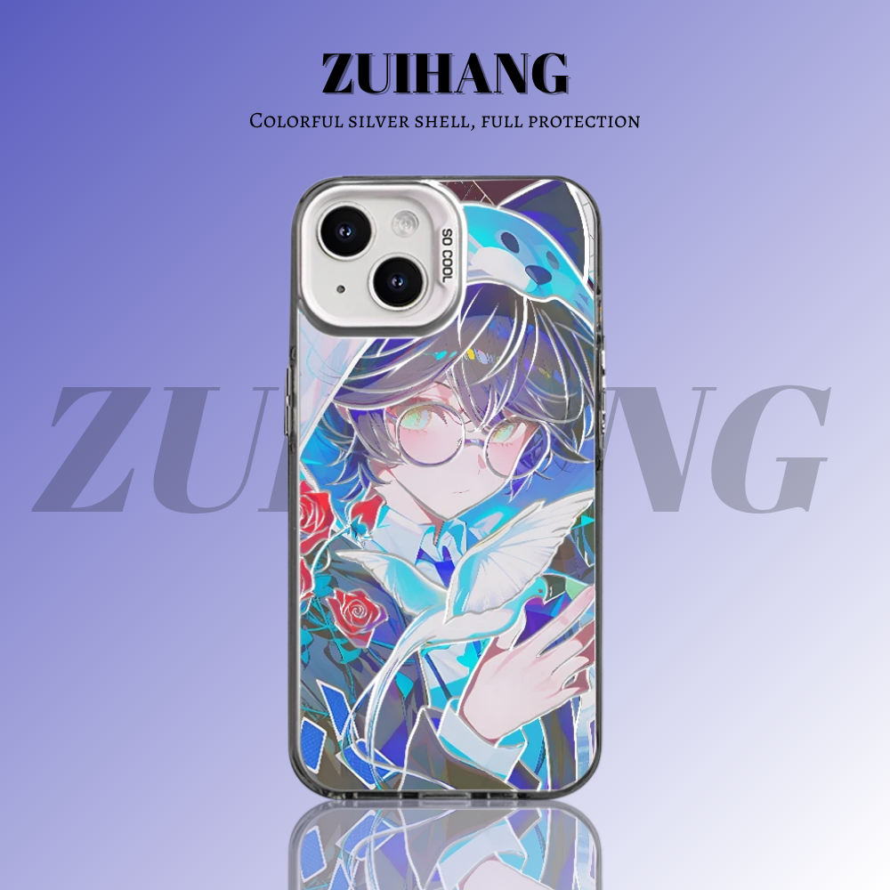 原神彩銀防摔手機殼-CASEZONE