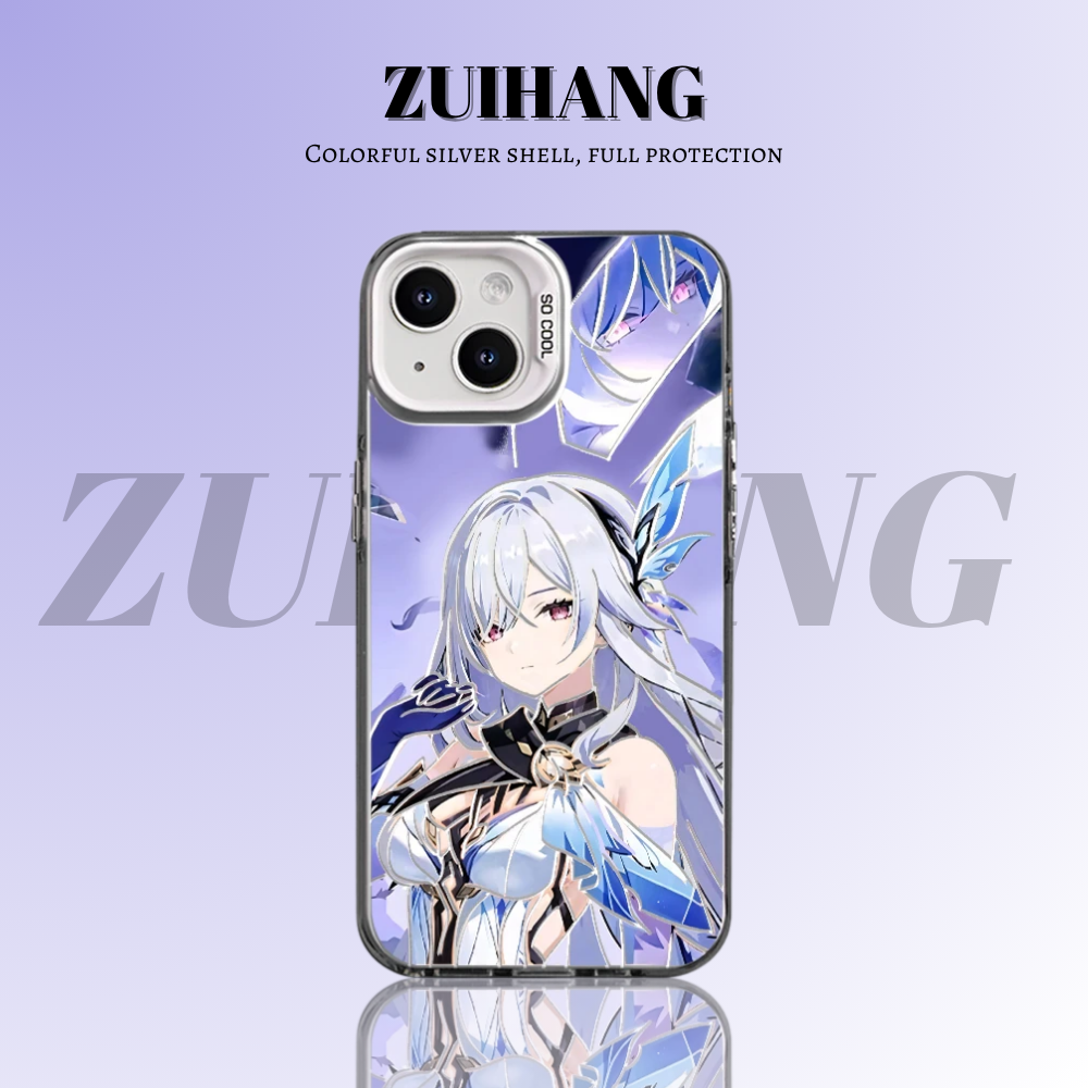 原神彩銀防摔手機殼-CASEZONE