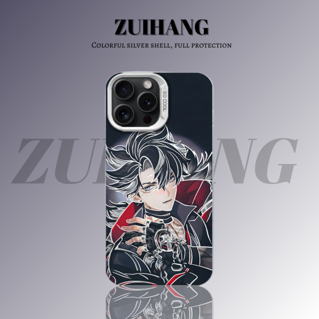 原神彩銀防摔手機殼-CASEZONE