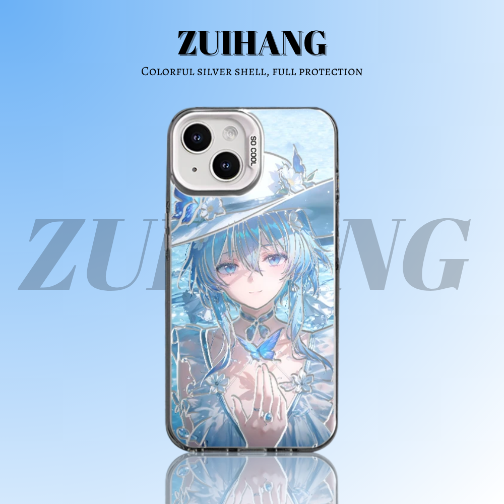 鳴潮彩銀防摔手機殼-CASEZONE