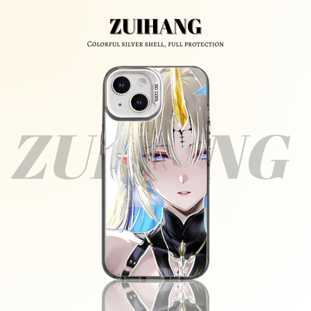 鳴潮彩銀防摔手機殼-CASEZONE