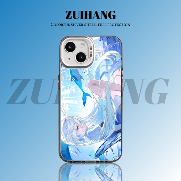 原神彩銀防摔手機殼-CASEZONE