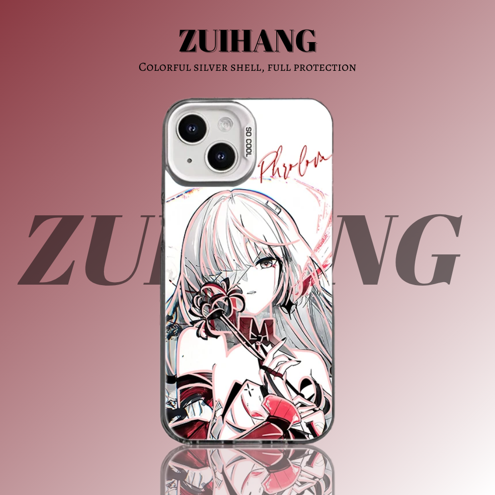 鳴潮彩銀防摔手機殼-CASEZONE