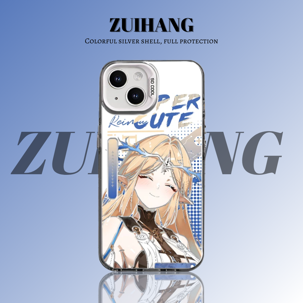 鳴潮彩銀防摔手機殼-CASEZONE