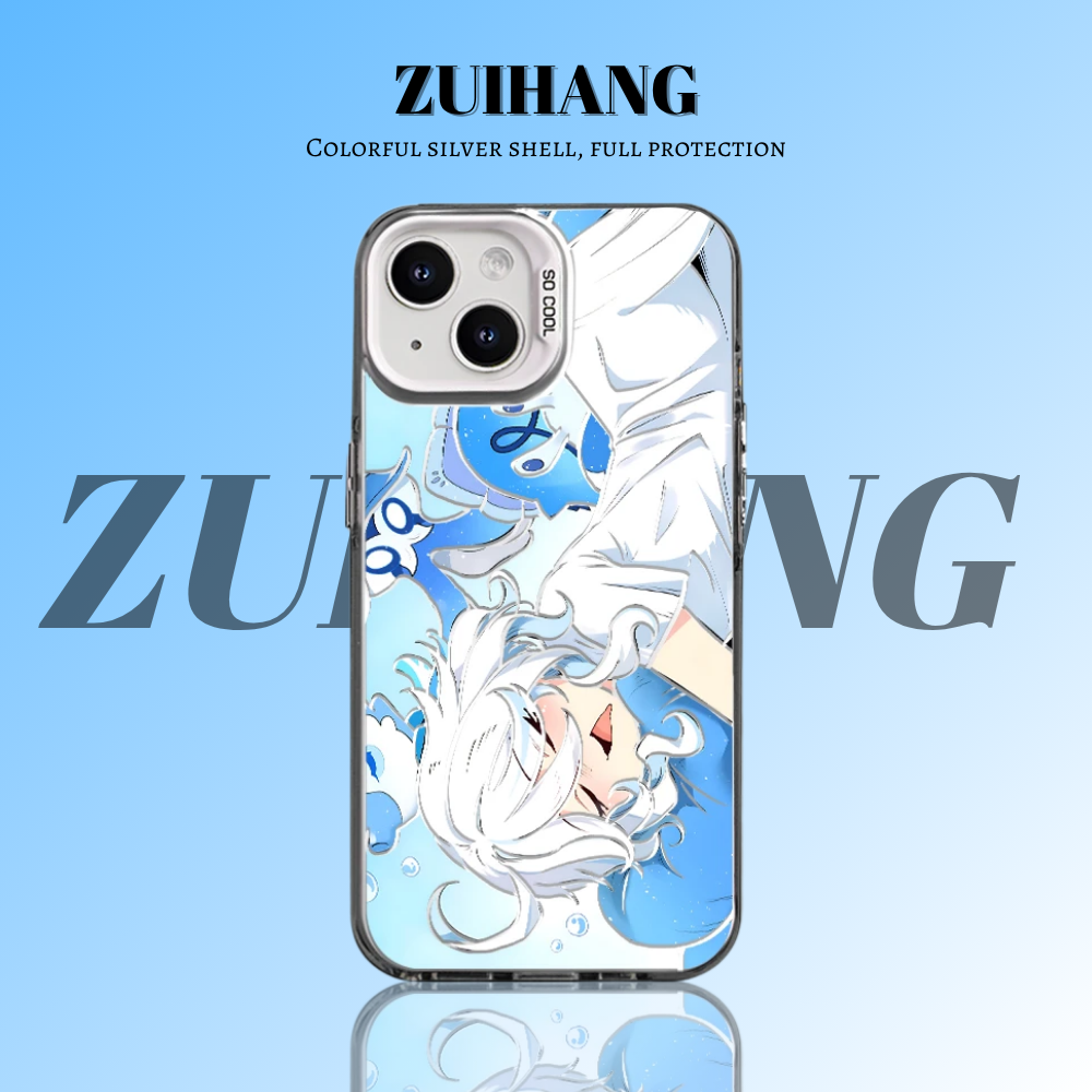 原神彩銀防摔手機殼-CASEZONE