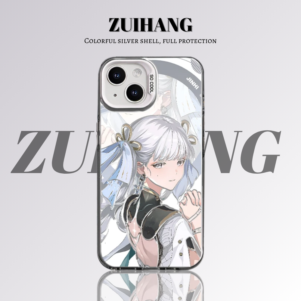 鳴潮彩銀防摔手機殼-CASEZONE