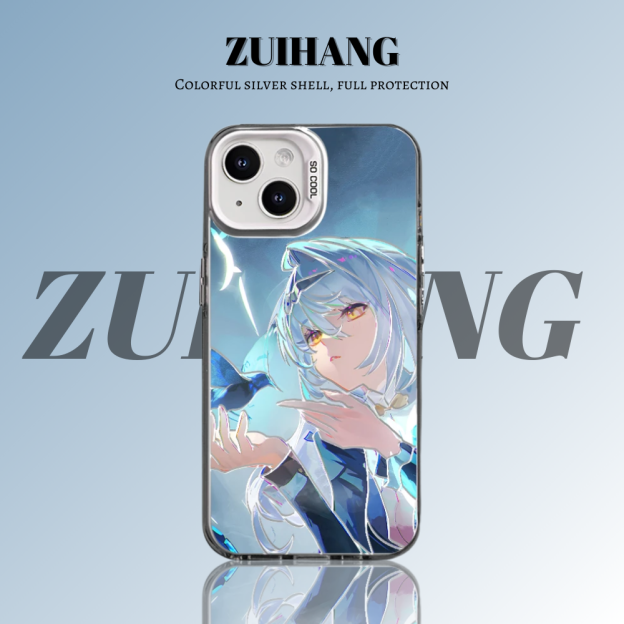 絕區零彩銀防摔手機殼-CASEZONE