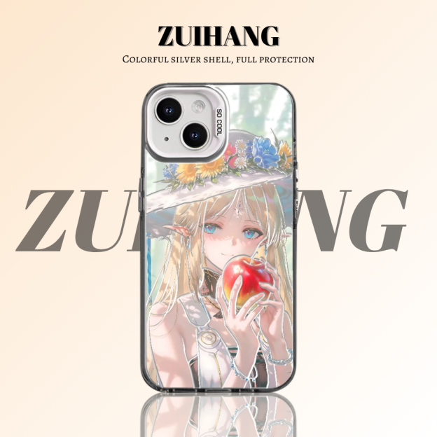 鳴潮彩銀防摔手機殼-CASEZONE