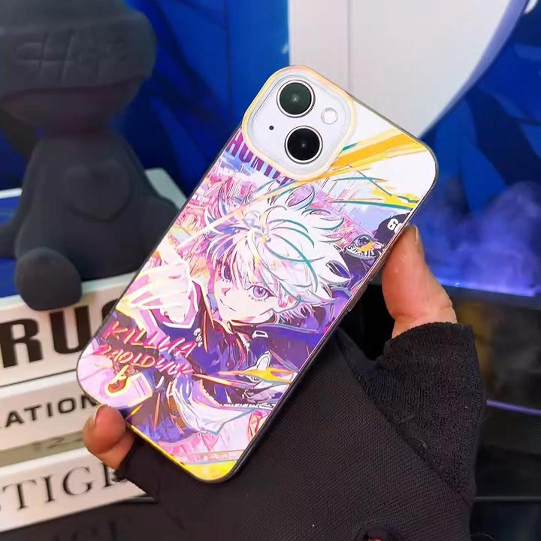 全職獵人極光金漸變防摔手機殼