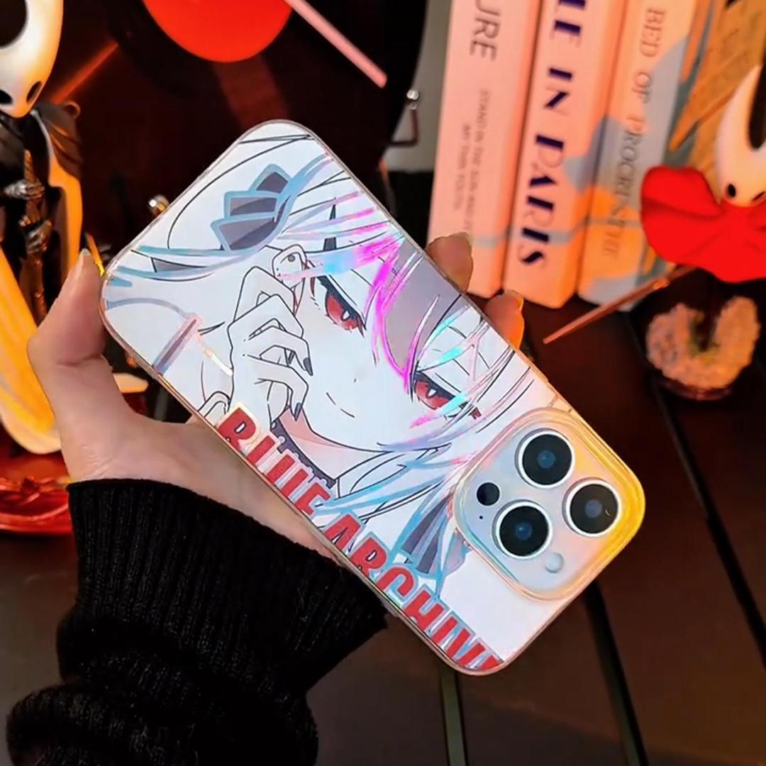【大集合】動漫極光金漸變手機殼