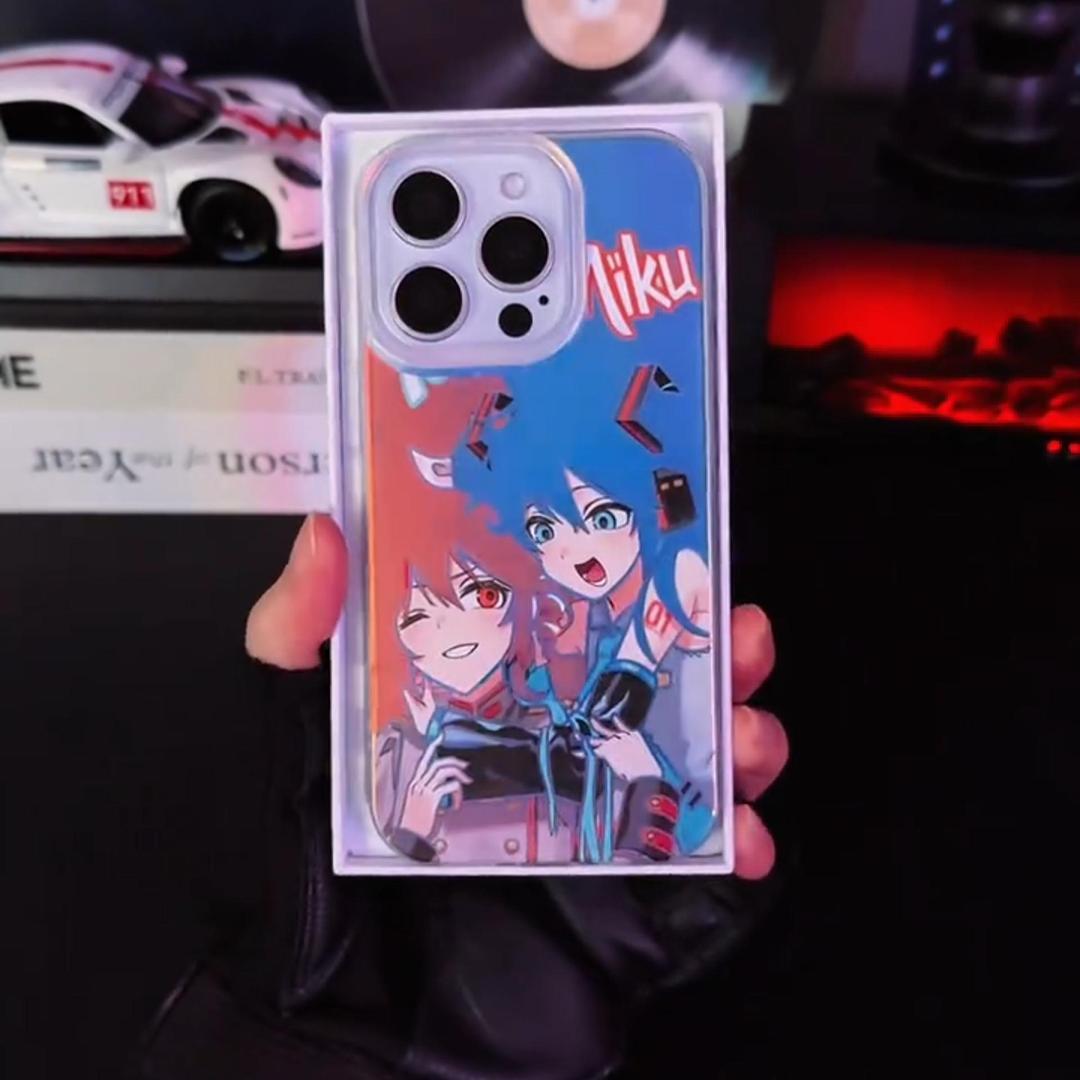 初音未來極光金防摔手機殼