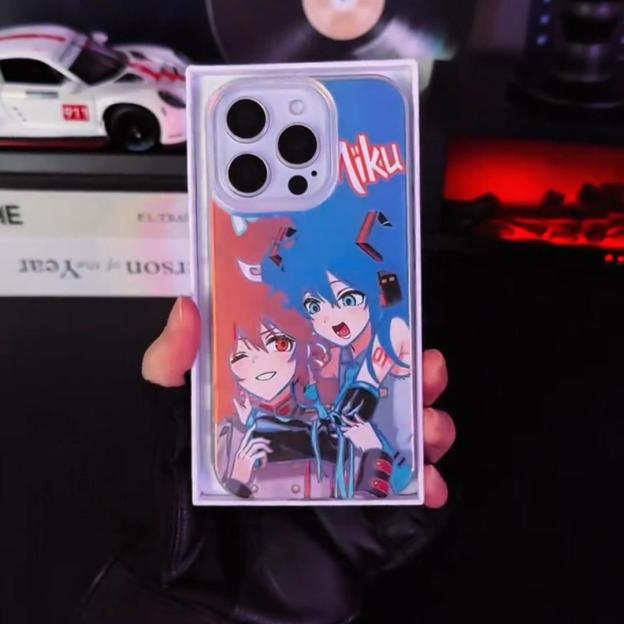 初音未來極光金防摔手機殼