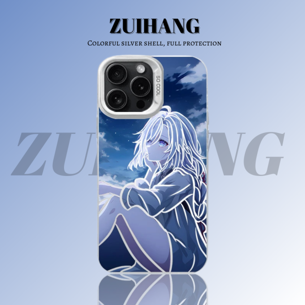 原神彩銀防摔手機殼-CASEZONE