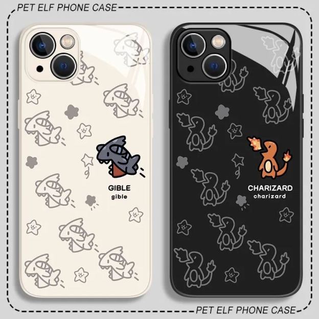 寶可夢新款高清全包防摔玻璃殼-CASEZONE