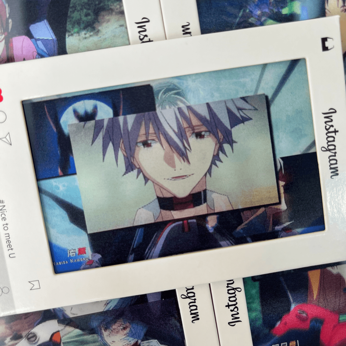 EVA新世紀福音戰士3D多變光柵卡