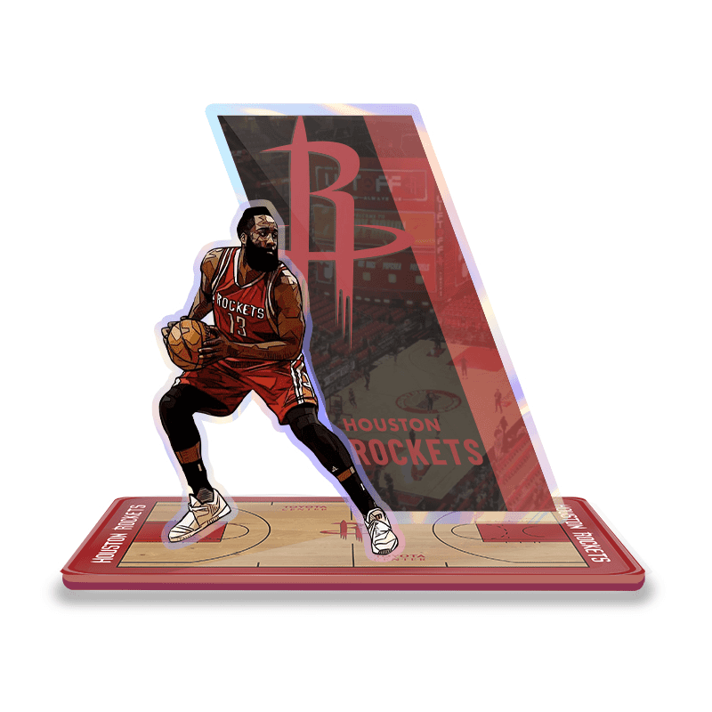 NBA球星主題亞克力炫彩立牌