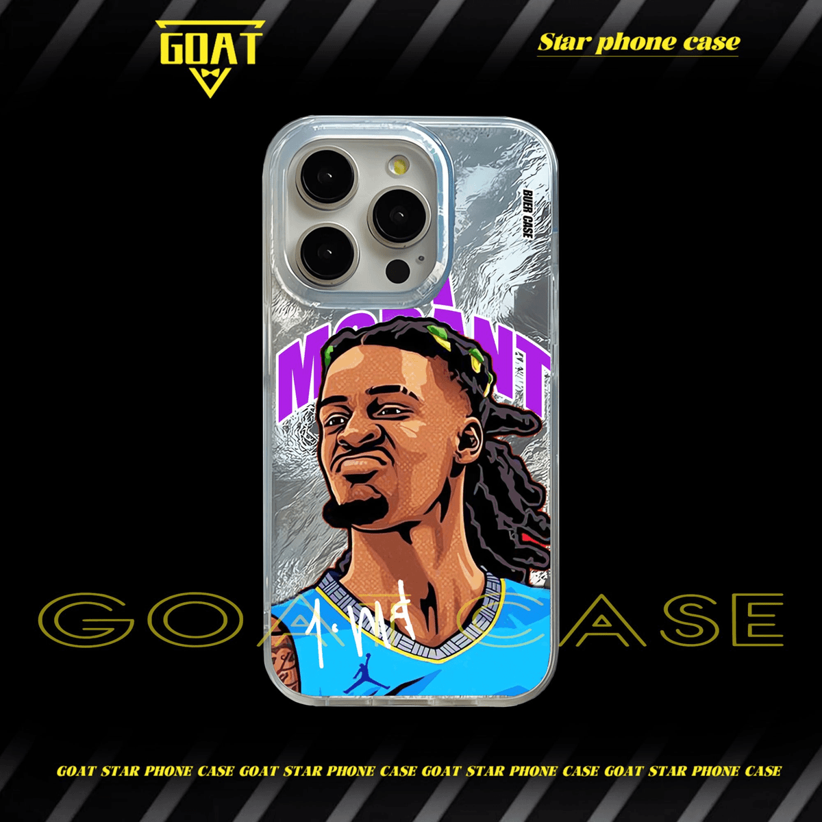 詹姆斯哈登庫里｜冰川紋球星手機殼-CASEZONE