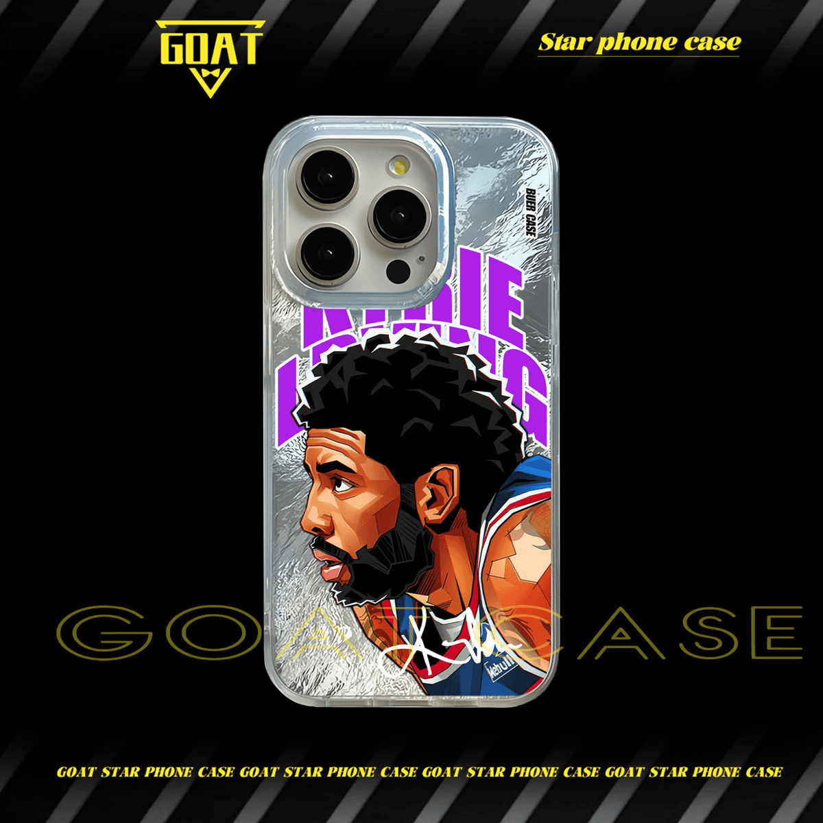 詹姆斯哈登庫里｜冰川紋球星手機殼-CASEZONE