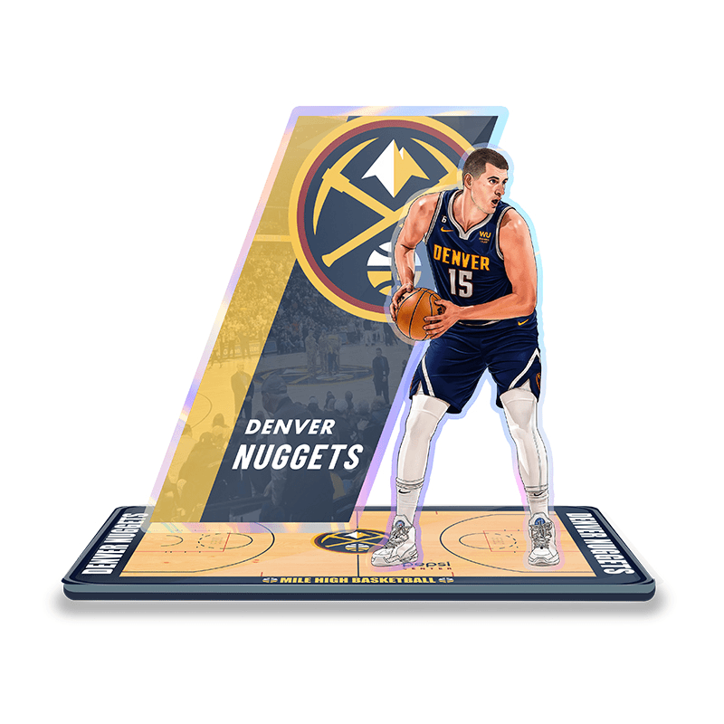 NBA球星主題亞克力炫彩立牌