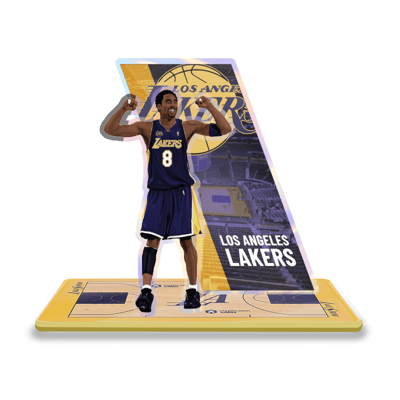 NBA球星主題亞克力炫彩立牌