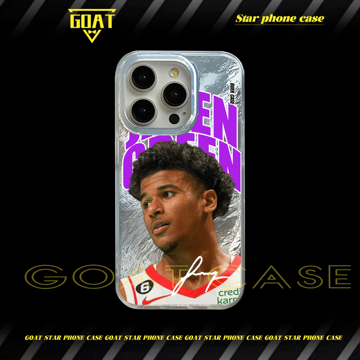 詹姆斯哈登庫里｜冰川紋球星手機殼-CASEZONE