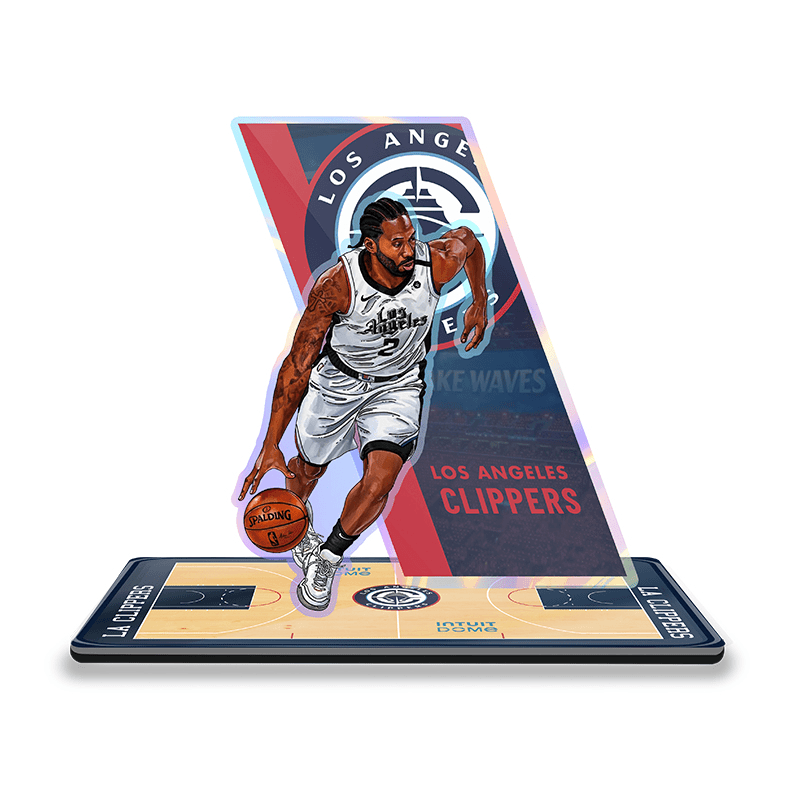 NBA球星主題亞克力炫彩立牌