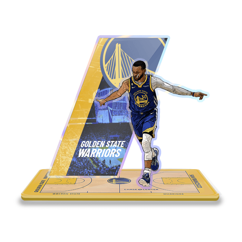 NBA球星主題亞克力炫彩立牌