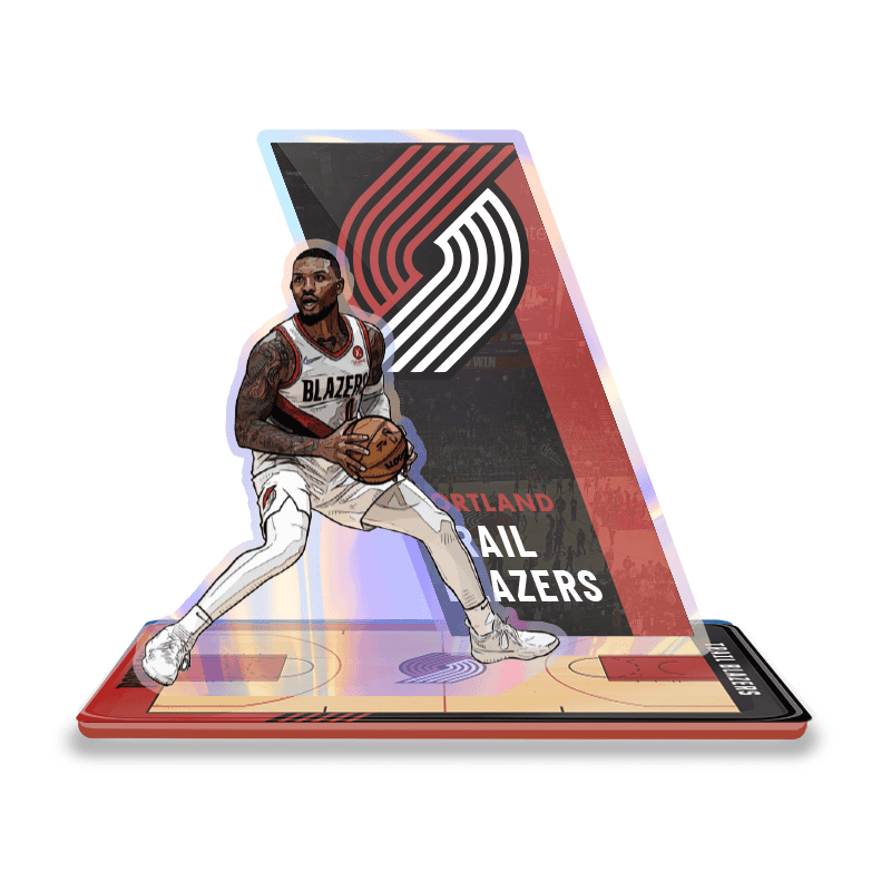 NBA球星主題亞克力炫彩立牌