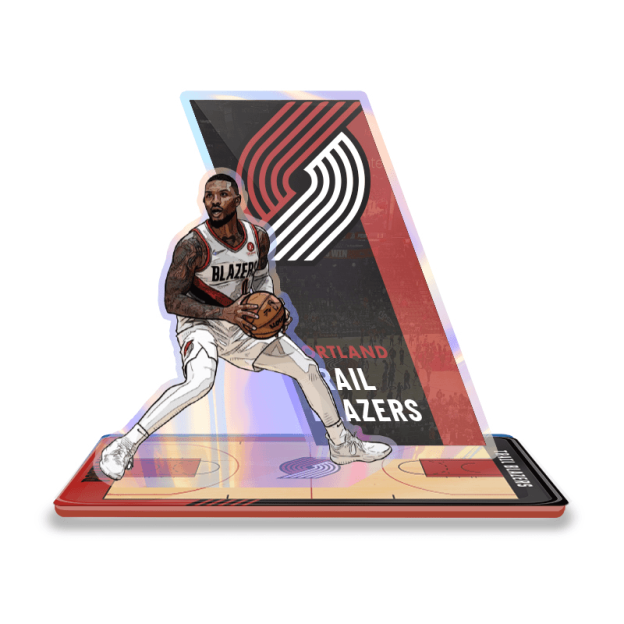 NBA球星主題亞克力炫彩立牌