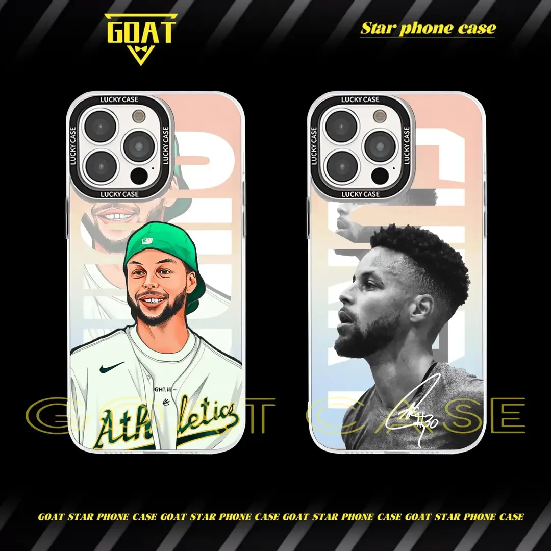 庫里｜極光鐳射球星手機殼-CASEZONE