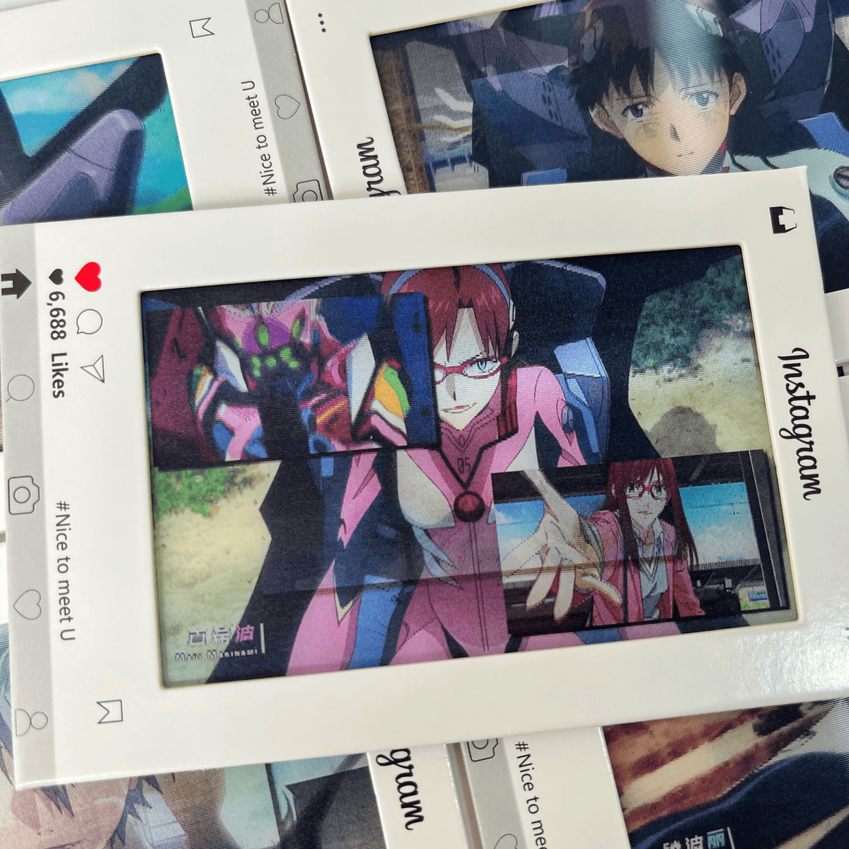 EVA新世紀福音戰士3D多變光柵卡