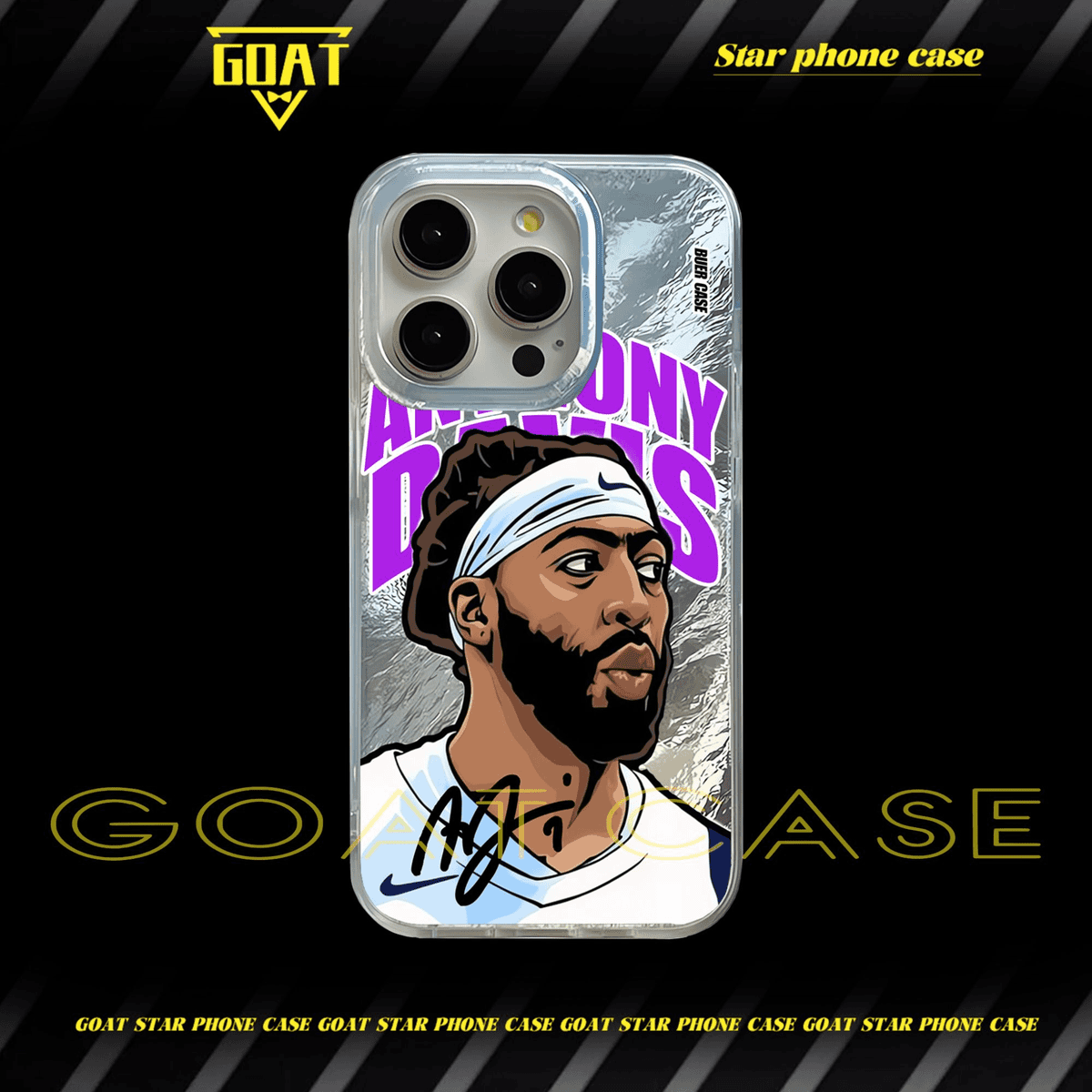 詹姆斯哈登庫里｜冰川紋球星手機殼-CASEZONE