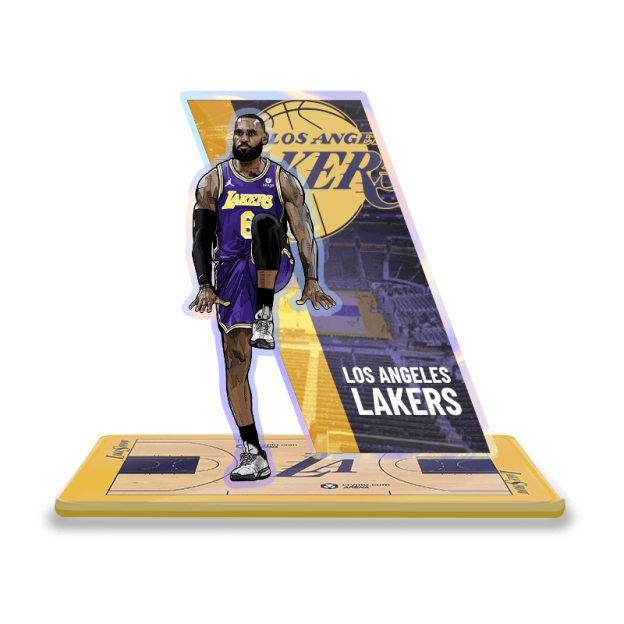 NBA球星主題亞克力炫彩立牌