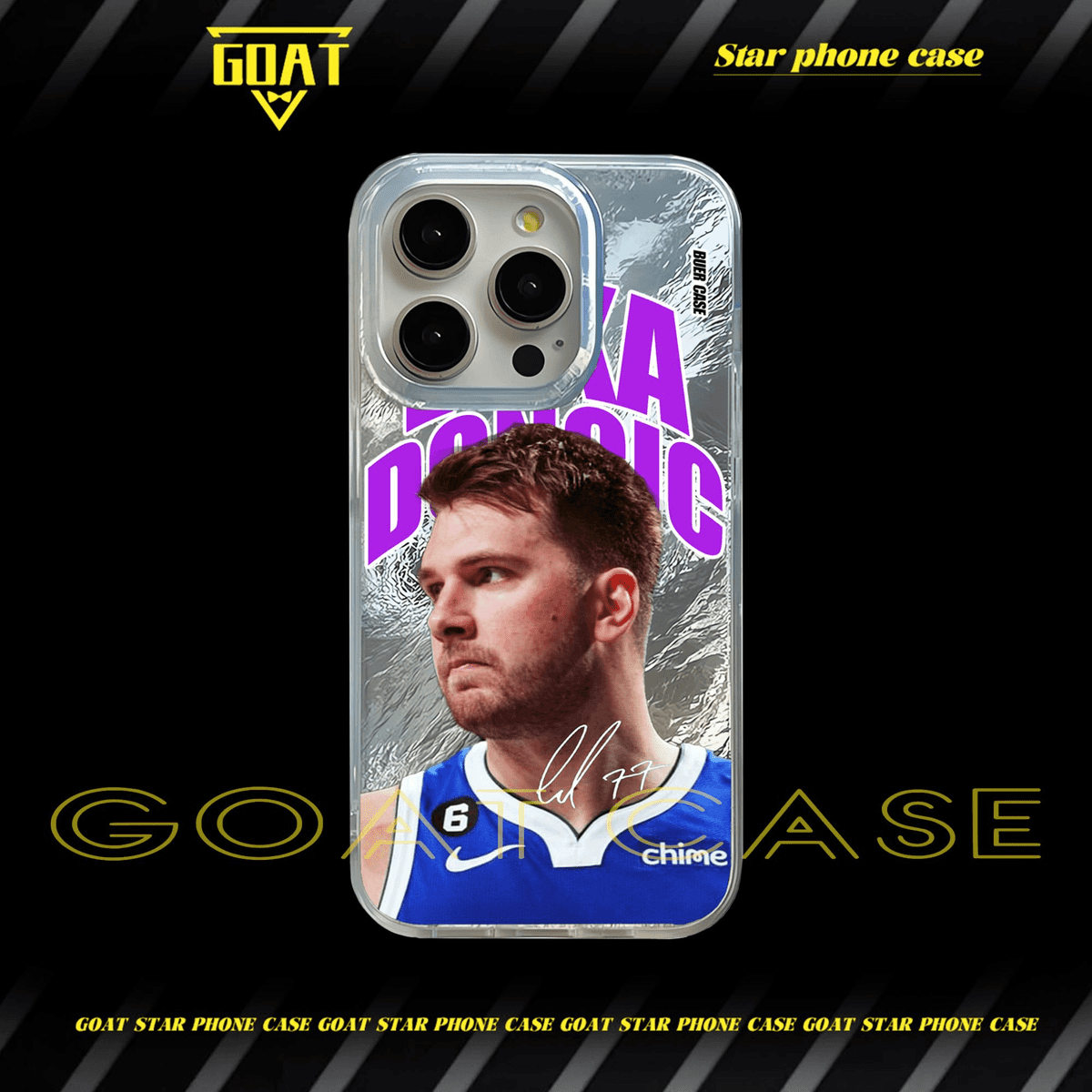 詹姆斯哈登庫里｜冰川紋球星手機殼-CASEZONE