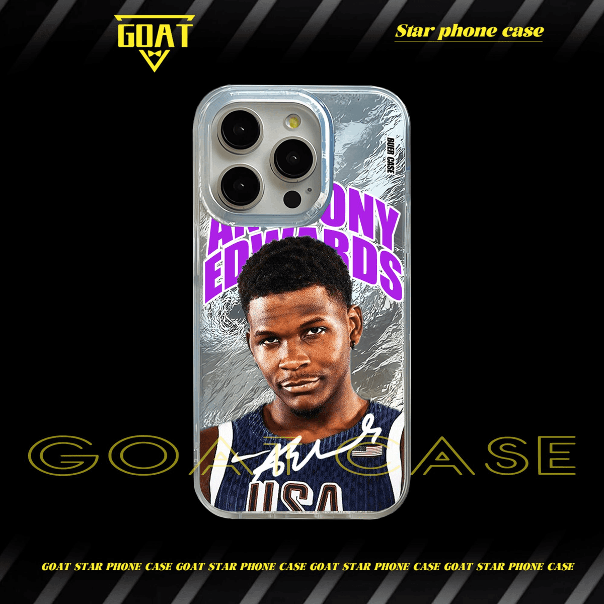 詹姆斯哈登庫里｜冰川紋球星手機殼-CASEZONE