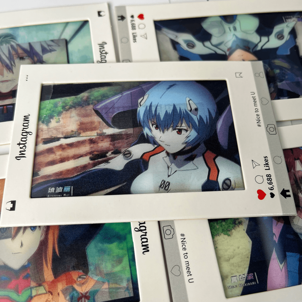 EVA新世紀福音戰士3D多變光柵卡