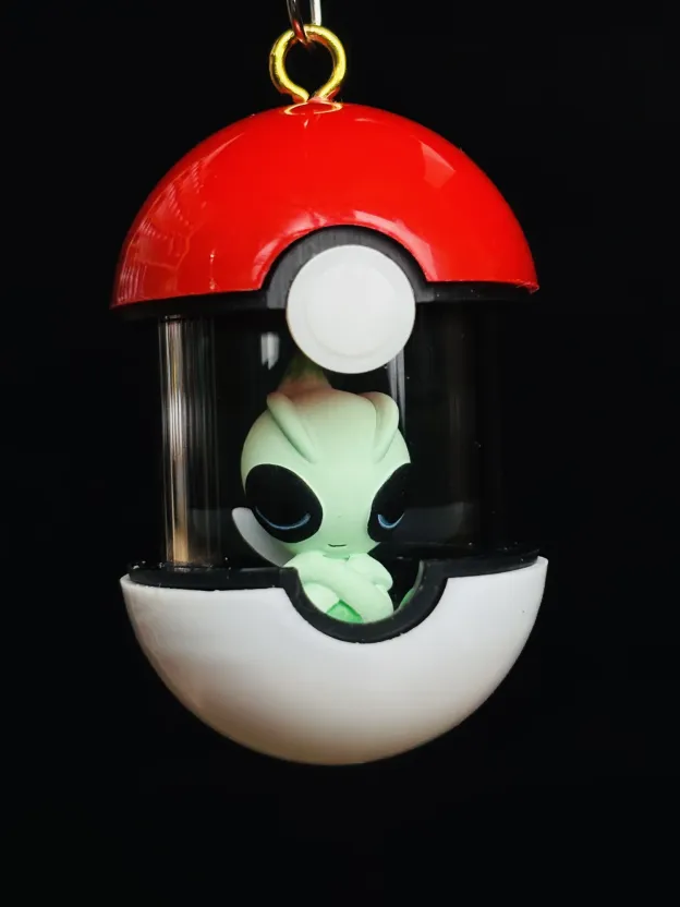 寶可夢 Pokémon 樹脂膠囊擺件｜手工迷你公仔 桌面收藏周邊