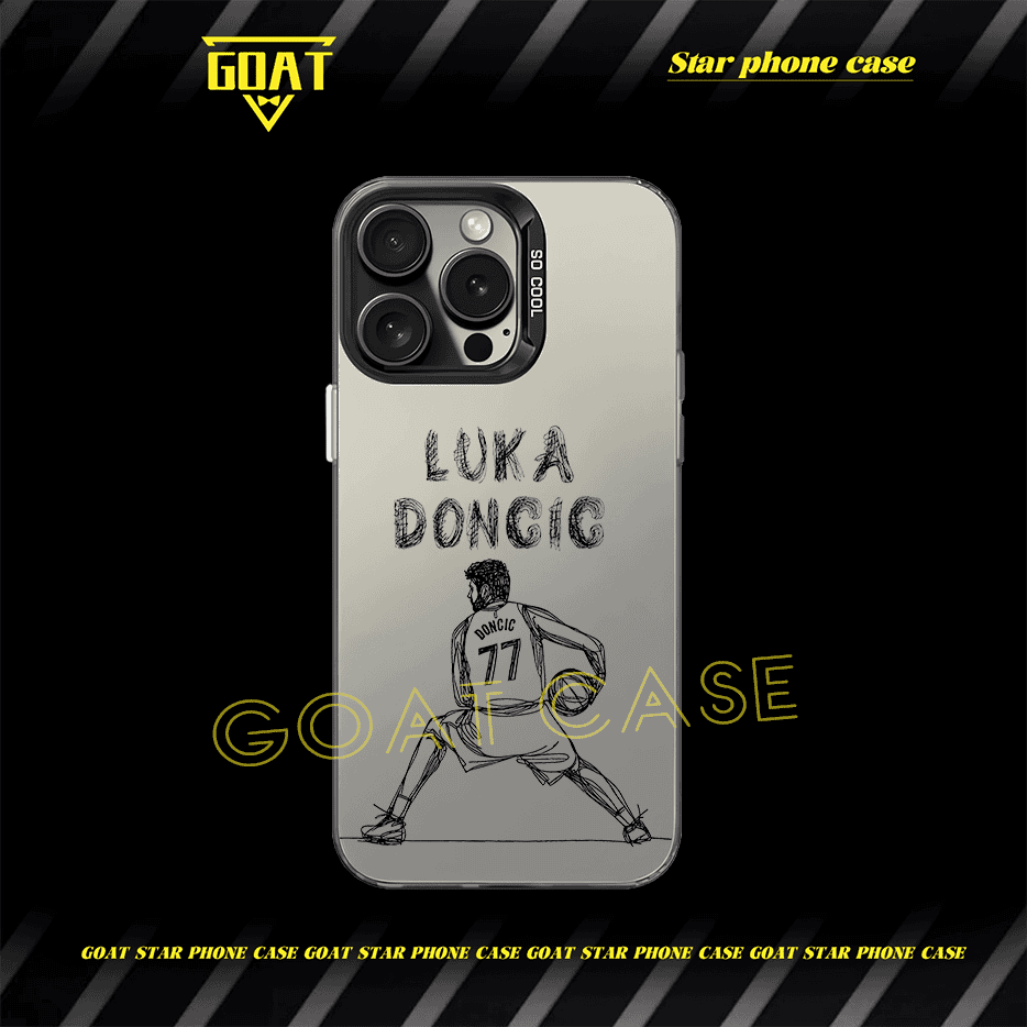 球星線條｜彩銀球星手機殼-CASEZONE