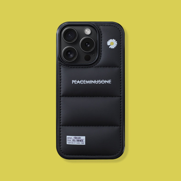 潮牌權志龍雛菊羽絨服手機殼