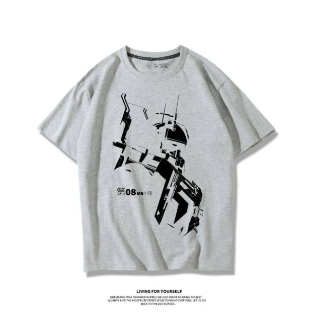 機動戰士高達 2026親子情侶男女同款 印花短袖T恤