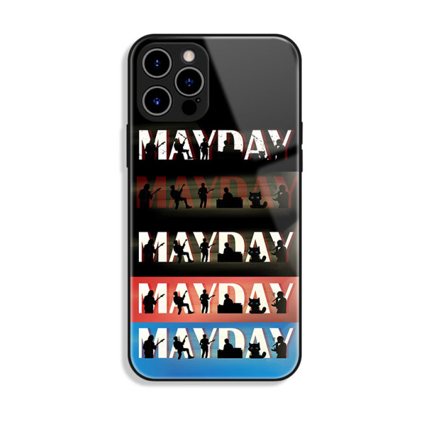 五月天 Mayday 高清鋼化玻璃手機殼