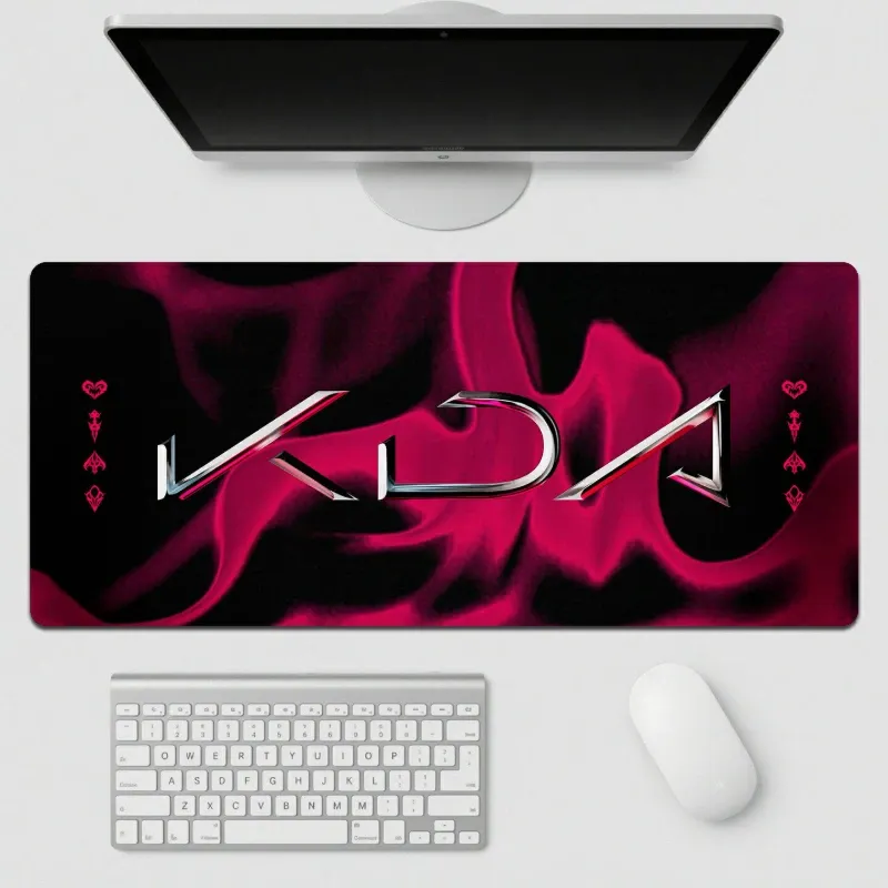 英雄聯盟 LOL K/DA Firestarter 加大滑鼠墊｜電競遊戲桌墊